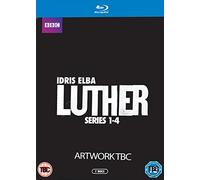 Luther: Series 1-4 Blu-Ray (2016) Idris Elba cert 15 5 discs NEW