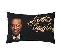 Luther Singer Vandross Pillow Covers 20x30 Inches Decorative Throw Pillow Covers Outdoor Sofa Pillowcase for Couch Farmhouse