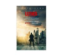 Luther The Fallen Sun 2023 Crime Thriller Film Cover Poster Canvas Poster Bedroom Decor Sports Landscape Office Room Decor Gift Unframe-style 08x12inch(20x30cm)