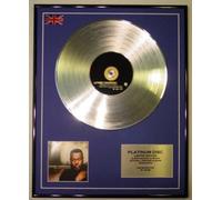 LUTHER VANDROSS/LTD EDITION CD PLATINUM DISC/DANCE WITH MY FATHER