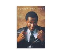 Luther Vandross Poster Vintage Poster Canvas Durable Colourfast Wall Art Decorative Painting for Living Room Bedroom Home Decor 12x18inch(30x45cm) Unframe-style