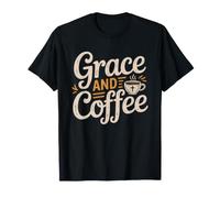 Lutheran Christian Who Loves Sola Gratia Morning Coffee T-Shirt