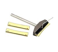 Luthier Grade Fret Pressing Tool Set Includes 3 Brass Inserts Insert Set For Accurate Guitar Neck Maintenance Guitar Caul