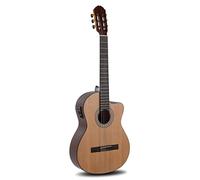 LUTHIER MANUEL RODRÍGUEZ Electro-Acoustic Concert Guitar - Caballero by MR - Principio 4/4 Electro-Acoustic Cutaway - Solid Cedar Top - Back/Sides Sapelli Mahogany - CA-CM CE 4/4 Cedar