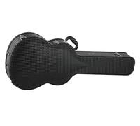LUTHIER MANUEL RODRÍGUEZ Vipera Guitar Case - Classical Guitar Case - Solid Wood Core - Curved Lid - Black - Accessory Compartment - Hygrometer