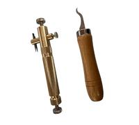 Luthier Purfling Cutter Set With Adjustable Depth Violin Crafting Tool For Efficient Violin Edges Channel Carving Tasks Purfling Inlay Grooves Carver