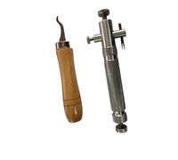 Luthier Purfling Cutter Set With Adjustable Depth Violin Crafting Tool For Efficient Violin Edges Channel Carving Tasks
