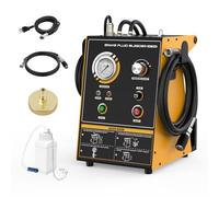 LUTIFIX AST603 Automatic Brake Bleeder Kit, 220V Brake Fluid Bleeder Machine, automatic brake bleeder Pulse one-button Replacement Intelligent Liquid Level Monitoring One-Person Operation