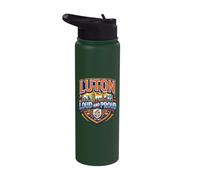 Luton Bedfordshire England Born Bred Stainless Steel Insulated Water Bottle