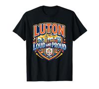 Luton Bedfordshire England Born Bred T-Shirt