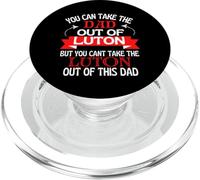 Luton Dad Cant Take Him Out Of Luton PopSockets PopGrip for MagSafe
