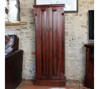 Luton Mahogany CD and DVD Cupboard