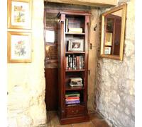 Luton Mahogany Narrow Bookcase