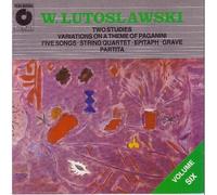 Lutoslawski,Witold - Two Studies For Piano Vol 6