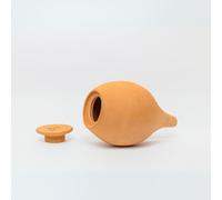 Lutoya Small Pot | Handmade Artisan Olla 100% Ceramic | Autonomous Water Diffuser for Healthy Plants | Slow Irrigation | Easy Effective | OYA Europe - 20 cl (Original)