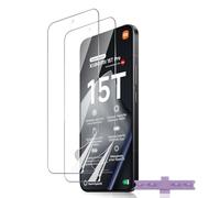 Lutree for Xiaomi 15T / Xiaomi 15T Pro Protective Film, 2 Pieces TPU Hydrogel Soft HD Clear Screen Protector, Anti-Scratch, Anti-Fingerprint, Bubble-Free Screen Protector