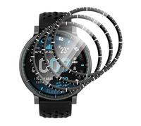 Lutree Screen Protector for Amazfit Active Max, Pack of 3, 3D Full Coverage HD Bubble-Free Flexible Screen Protector, Anti-Dust Screen Protector, Scratch-Resistant Screen Protector