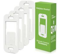 Lutron Caseta Pico Remote Control Wall Brackets 4 Pack Wall Bracket for Lutron Smart Switch Remote Control, Heavy Duty Design Wall Mount Compatible with Lutron Remote Control