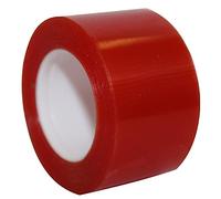LUTTMANN® RED SECURITY TAPE - Second hair adhesive tape 25 mm x 2.75 m for wigs, hair systems, toupees & foil hair pieces
