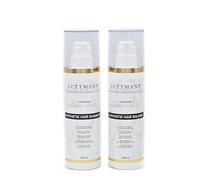 LUTTMANN Synthetic Hair Shampoo & Balsam Care Set - German Premium Quality for 2x200 ml Ultimate Synthetic Hair Wig Care
