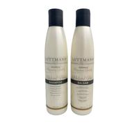 LUTTMANN WIG SHAMPOO & BALM SET - Hair Care 200 ml Each - Intensive Care for All Real Hair Wigs, Hairpieces, Extensions