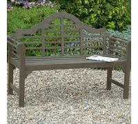 Lutyens Style Garden Bench Grey
