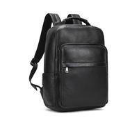LUUFAN Genuine Leather Shoulder Bag Men Women Casual Backpack Slim Daypack Laptop Rucksack Business Travel Outdoor Bag