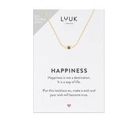 LUUK LIFESTYLE 925 Sterling Silver Pendant Necklace for Women Waterproof Adjustable Chain Modern Minimalist Jewellery Gift for Her Gifting Ideas