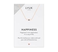 LUUK LIFESTYLE 925 Sterling Silver Pendant Necklace for Women Waterproof Adjustable Chain Modern Minimalist Jewellery Gift for Her Gifting Ideas