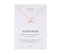 LUUK LIFESTYLE Adjustable Whale|Fish pendant necklace, 50cm waterproof sturdy chain, tarnish-free, Gift for sister friend daughter, for holiday vacation, aesthetic simple (with Gift Card) rose gold