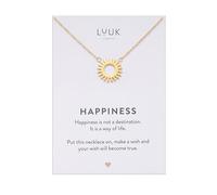 LUUK LIFESTYLE Dainty necklace with pendant, rectangle shaped, coin, pearl, boho-chic, summer and festival season, gold, silver, rose gold
