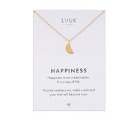 LUUK LIFESTYLE Necklace with watermelon I fruit pendant made of stainless steel, delicate and feminine style for teen girls, jewlery gift, gold