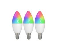LUUMR Smart E14 4.9W CCT RGB ZigBee Tuya Hue 3er