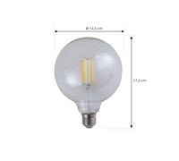 LUUMR Smart LED bulb Clear E27 G125 7W Tuya WiFi CCT