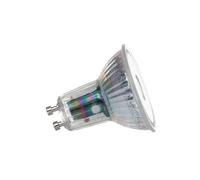 LUUMR Smart LED, GU10, glass, 4.7W, Tuya, WiFi, clear, CCT