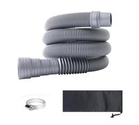 LuupoCiore Caravan Waste Pipe Caravan Accessories,RV Wastewater Hose,Motorhome Parts/Accessories,Motorhome Waste Pipe Adaptor KitCollapsible Flexible and Extendable and Adjustable Adapter (1.5 Meter)