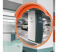 LuusMm Transportation Road Convex Mirrors, Indoor Anti -Theft Reflux Mirrors, Garage Corner Mirrors, Suitable for Roads, Garage, Warehouses, And Store Safety Safety Mirrors,30CM
