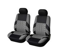 LUUXWPFZ 2 Pack Car Front Seat Covers, for Suzuki SX4 2007-2018 Waterproof NonSlip Car Seat Cushion Protectors Covers,Interior Accessories,A