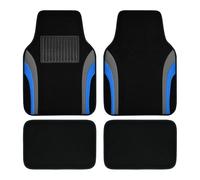 LUUXWPFZ 4 Pcs Set Car Mats, for Leapmotor T03 2023-2025 Heavy Duty Waterproof Full Set Floor Carpets with Anti-Slip Backing and Heel Pad Protection,A