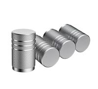 LUUXWPFZ 4pcs Car Tire Valve Stem Caps, for VW Valve Tire Cover Dust Cover Durable Sealed Tire Valve Cover Corrosion Resistant,A