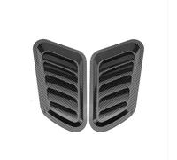 LUUXWPFZ Car Hood Vent Decoration, for Mini Hatch R50 One/One D/Cooper 3-Door 2001-2006 Bonnet Air Trim Shark Gill Intake Fender Cover Engine Exterior Panel Modification Styling,B