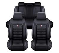 LUUXWPFZ Car Seat Covers Full Set, for MG HS Trophy 2024 2025 Premium Waterproof Luxury Leather Breathable Durable Interior Protectors Cushion Set,B