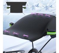 LUUXWPFZ Car Windscreen Cover, for Dacia Stepway 2012-2020 Thicken Ice Protection Foils Cover Ice Frost Protector Front Window Covers,A
