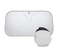 LUUXWPFZ Car Windscreen Sun Shade, for BMW X1 X2 X3 X4 X5 X6 X7 XM G Foldable Reflective Car Windscreen Sunshade Reflector UV Rays Windshield Sun Shade,L(145 * 80cm)