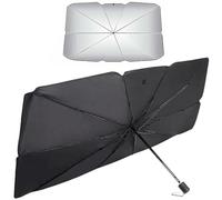 LUUXWPFZ Car Windscreen Sun Shade, for Tesla Model 3 Highland 2023 2024 2025 2026 Reflective Car Window Cover for Front Window Heat Insulation Keep Cool and Protection Interior,L(140 * 80cm)