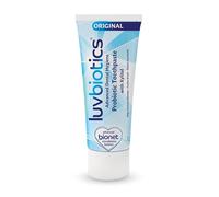 Luv Biotics Probiotic Mint Toothpaste - Xylitol & Aloe Vera for Fresh Breath, Halitosis, Cavity Protection, Gum Health & Microbiome Balance, Sugar & SLS Free, Anti-Plaque Toothpaste, 75ml