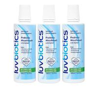 Luv Biotics Fluoride Free Mouthwash with Oral probiotics, Xylitol & Aloe Vera - 3 x 500ml