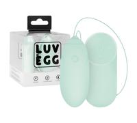 LUV EGG - wearable, rechargeable, remote-controlled vibrating egg (green)