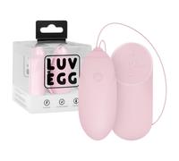 LUV EGG - wearable, rechargeable wireless vibrating egg (pink)