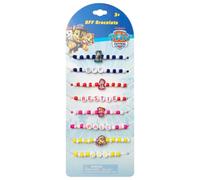 LUV HER Kids Jewelry Beaded Friendship Bracelets Cute Best Friends Gifts | Paw Patrol Pals Gift-Ready BFF Theme 8 Pack Beaded Friendship-Bracelets Lightweight Colorful Elastic Fun for Girls Ages 3+